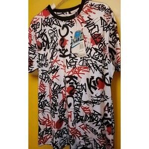 Fresh Prints Of Bel Air By Drill Clothing Co Graffiti Large New NWT B7 Excellent